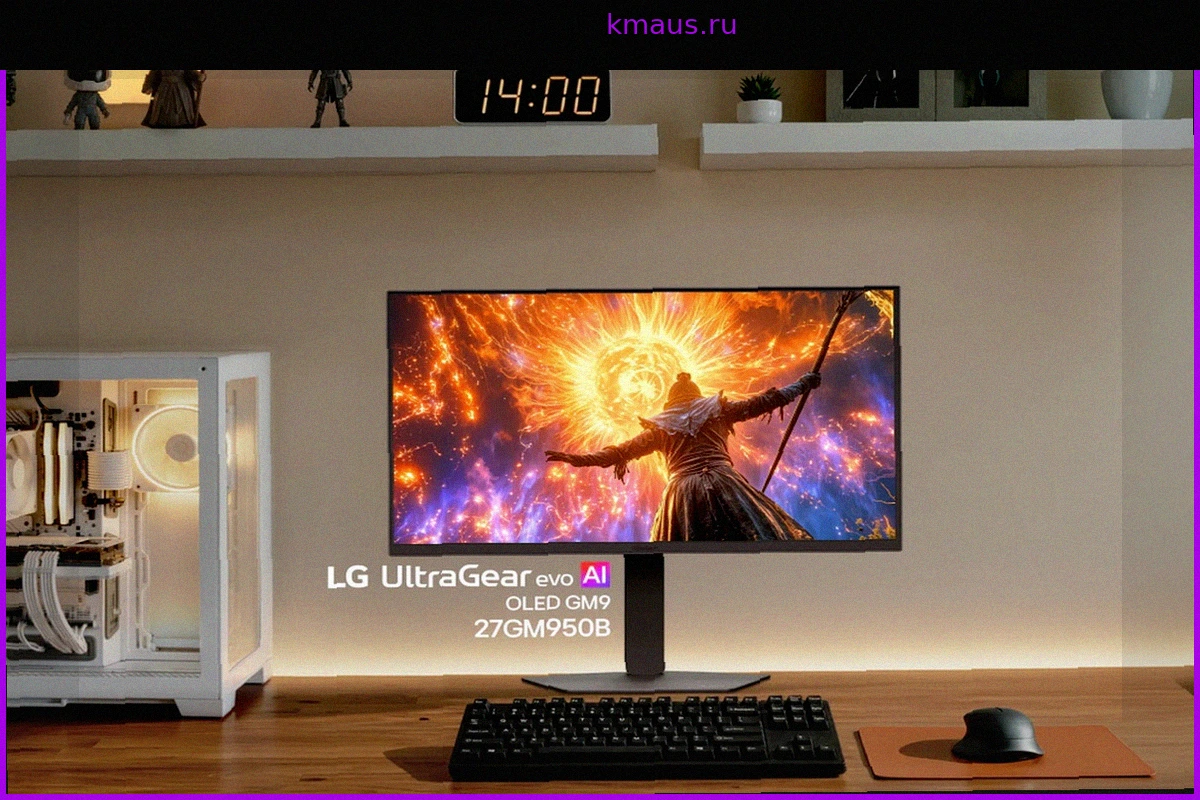 LG UltraGear evo GM9: Первый 27-дюймовый 5K Hyper Mini LED Игровой Монитор