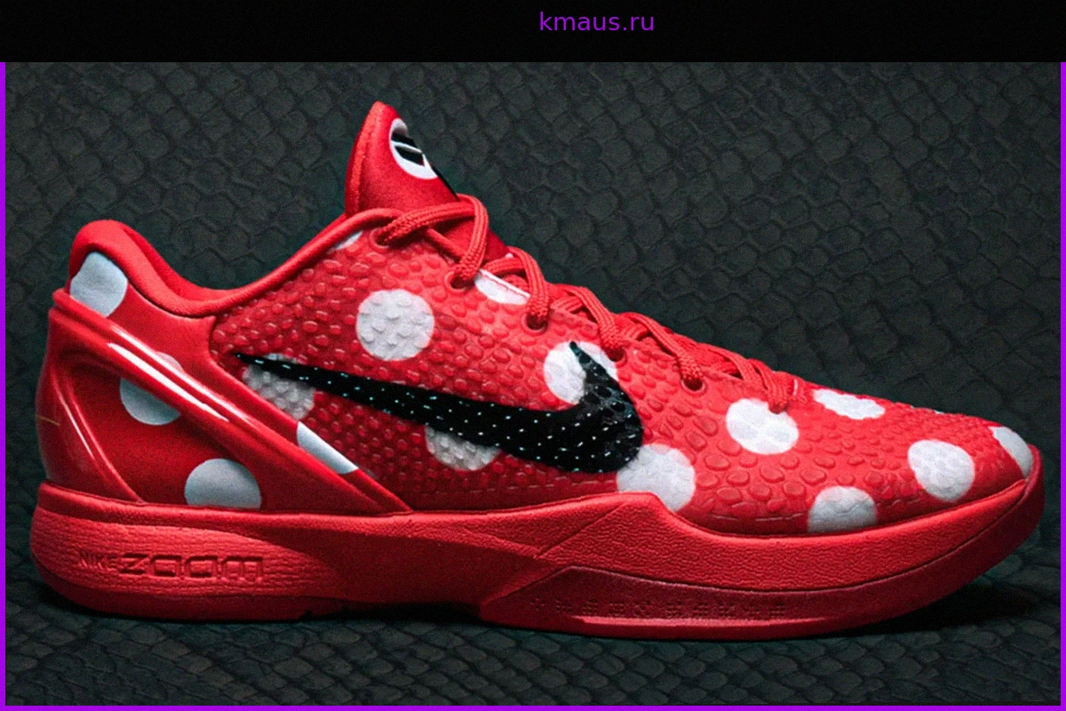 Трогательный смысл кроссовок Nike Kobe 6 Protro “Polka Dot”, представленных Ванессой Брайант