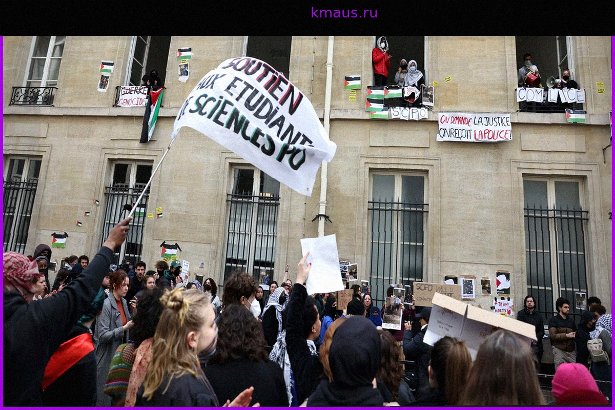 Конфликт в Sciences Po: Директор против профессоров из-за пропалестинских протестов